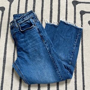 TOPSHOP Straight Jeans | Dark Med. Blue | Size 26